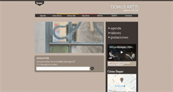 Desktop Screenshot of domusartis.com.ar